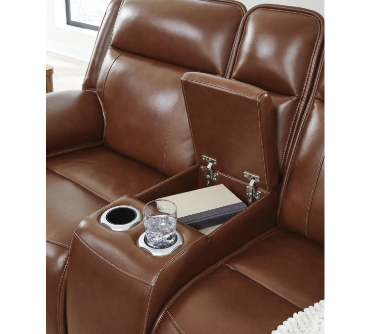 Healy Pier Sofa and Loveseat - Chocolate