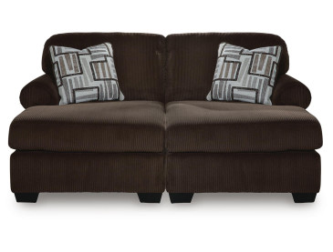 Landsings 2-Piece Super Chaise - Chocolate