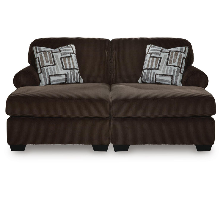 Landsings 2-Piece Super Chaise - Chocolate