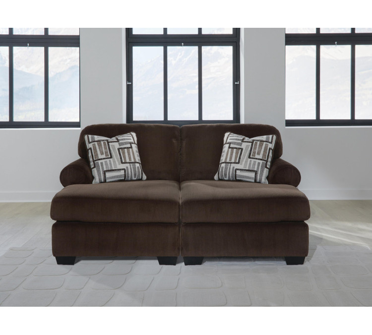 Landsings 2-Piece Super Chaise - Chocolate