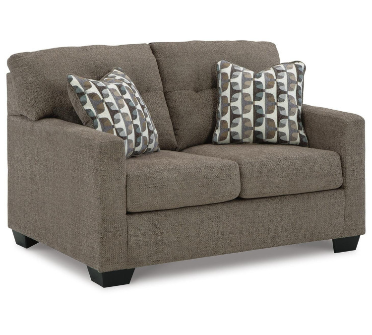 Mahoney Sofa and Loveseat - Chocolate