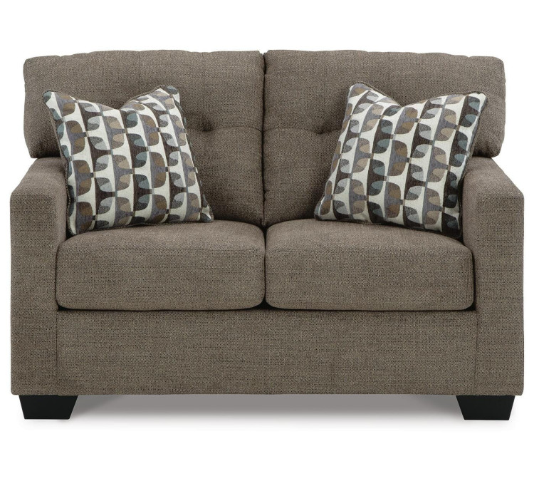 Mahoney Sofa and Loveseat - Chocolate
