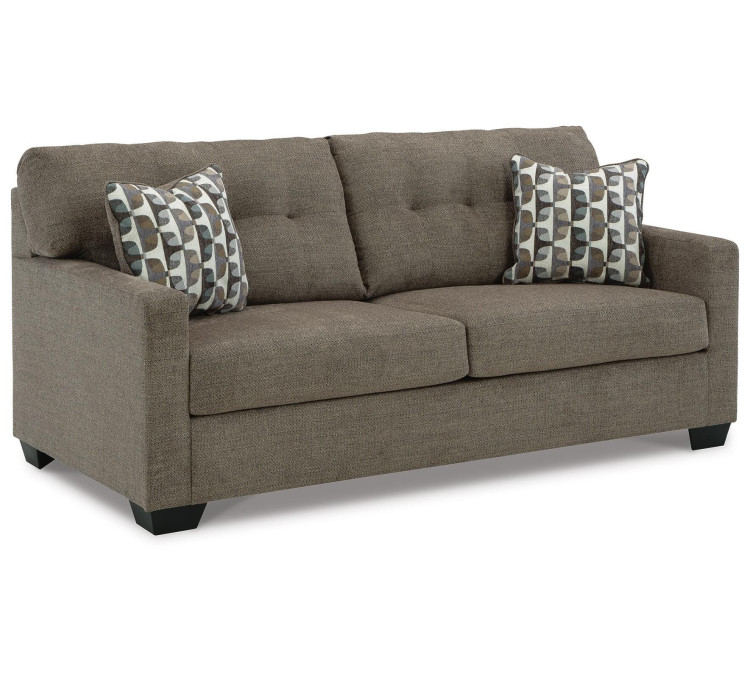 Mahoney Sofa and Loveseat - Chocolate