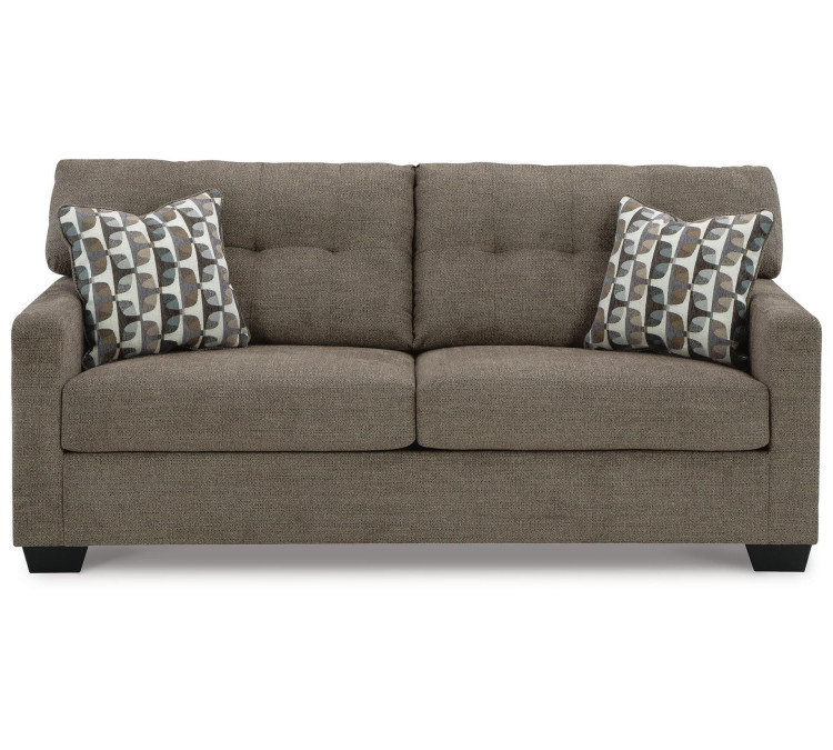 Mahoney Sofa and Loveseat - Chocolate