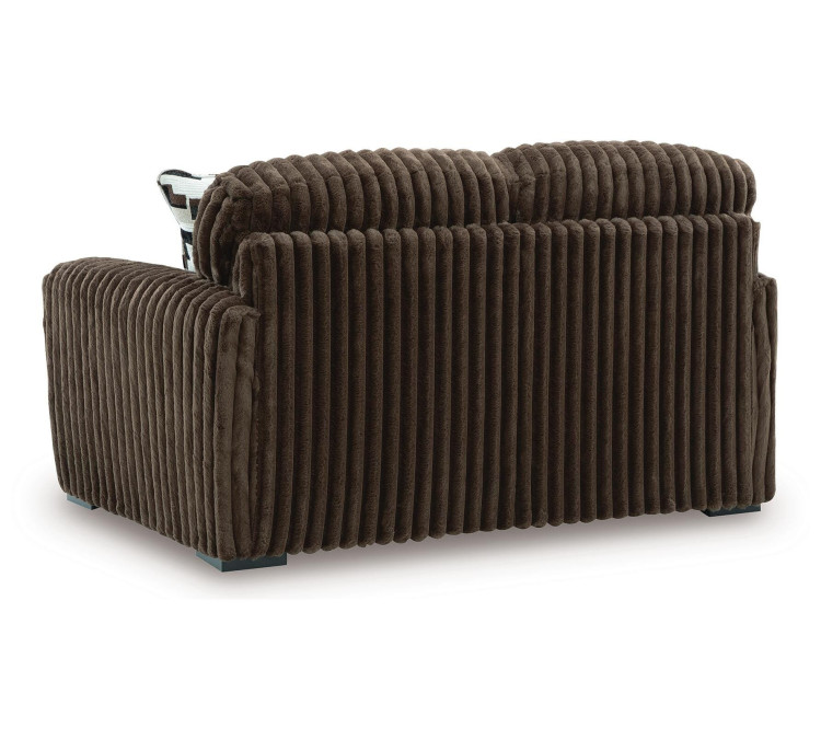 Midnight-Madness Loveseat - Chocolate