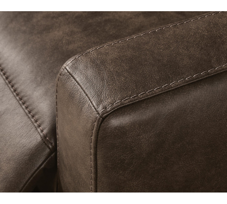 ModZ 5-Piece Power Reclining Sectional - Chocolate