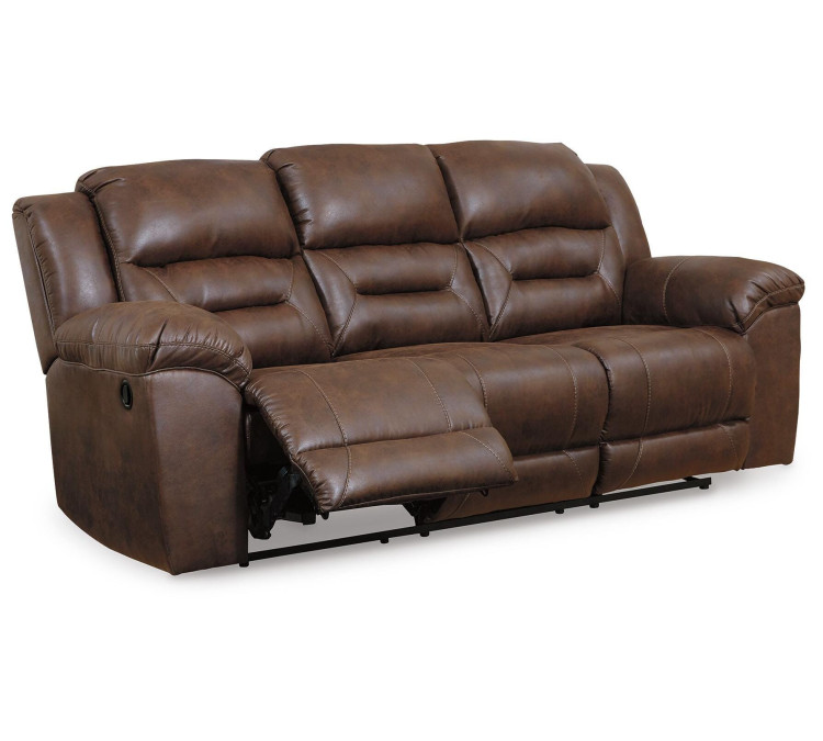 Stoneland Sofa and Loveseat - Chocolate