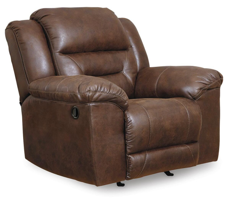 Stoneland Sofa, Loveseat and Recliner - Chocolate