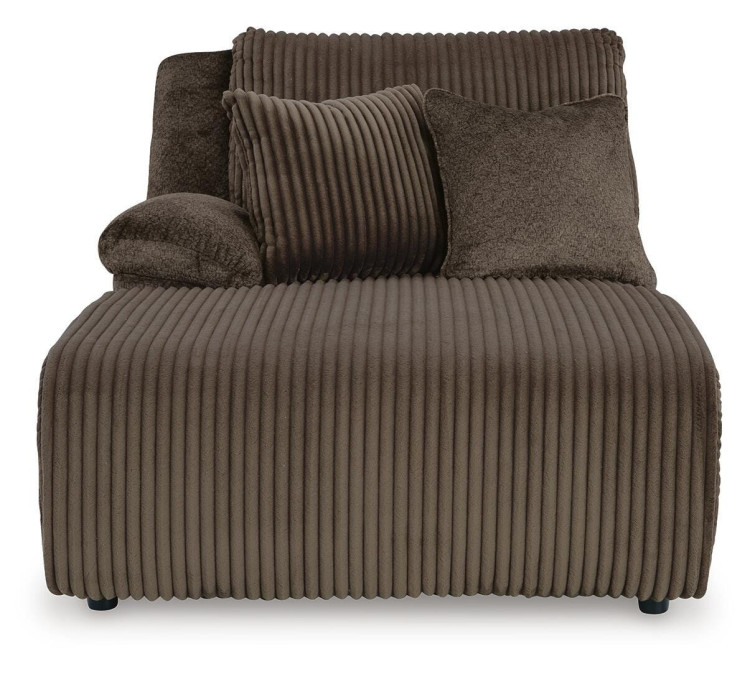 Top Tier 4-Piece Reclining Sectional with Chaise - Chocolate