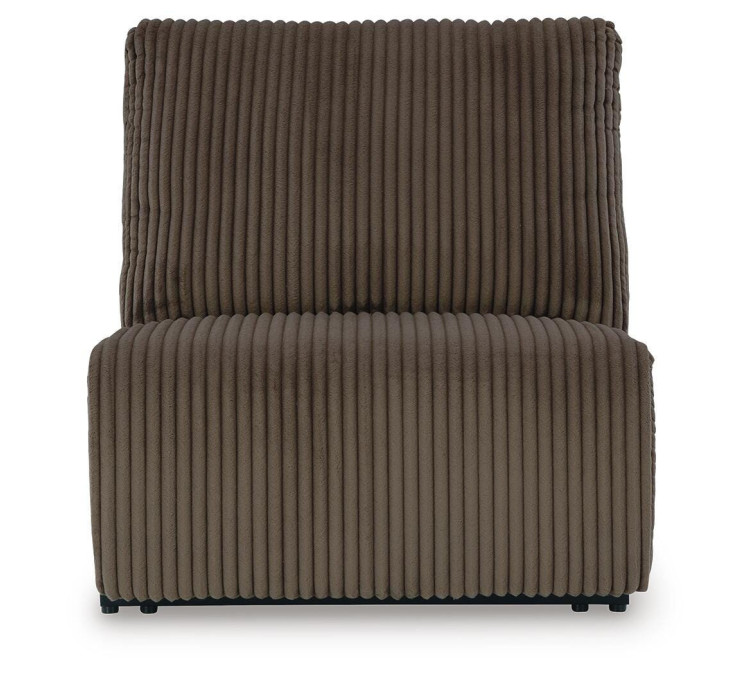 Top Tier 4-Piece Reclining Sectional with Chaise - Chocolate