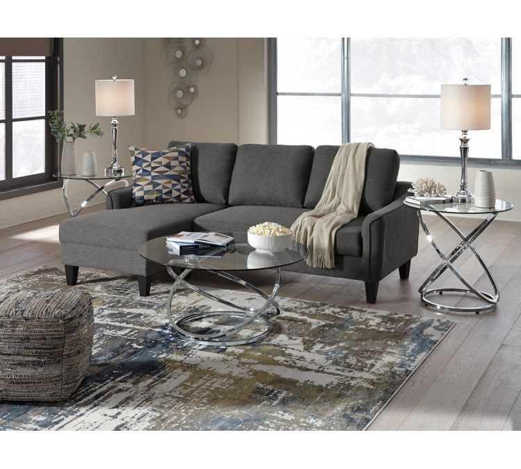 Hollynyx Table (Set of 3) - Chrome Finish
