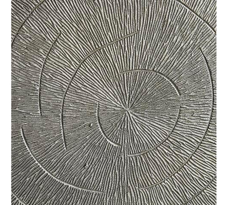 Laverford End Table - Chrome/Black