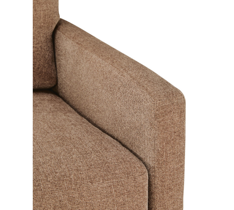 Dishford Swivel Accent Chair - Cinnamon