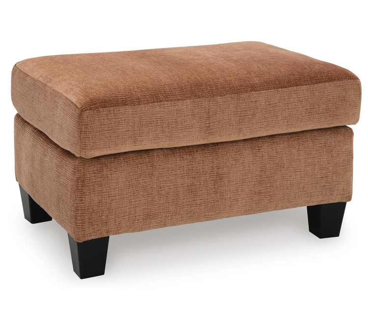 Amity Bay Ottoman - Clay