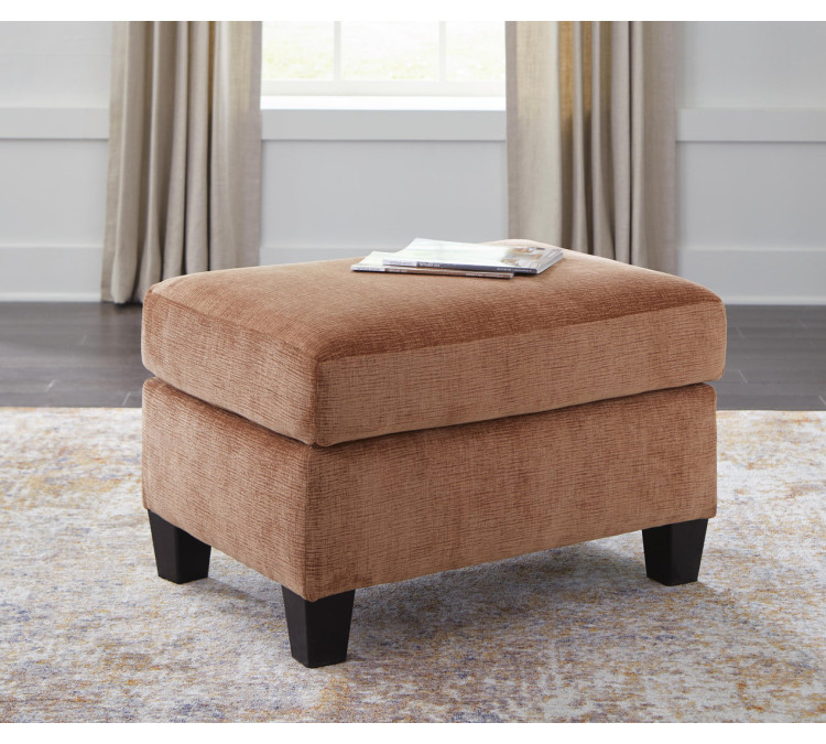 Amity Bay Ottoman - Clay