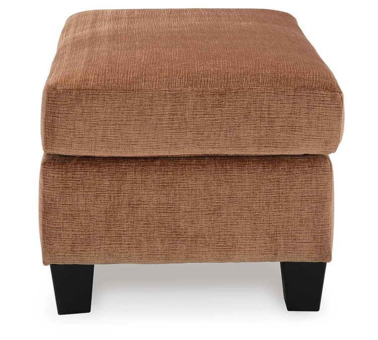 Amity Bay Ottoman - Clay