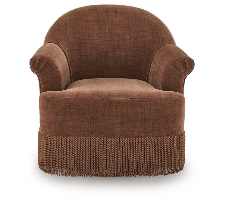Jeanwell Swivel Accent Chair - Clay