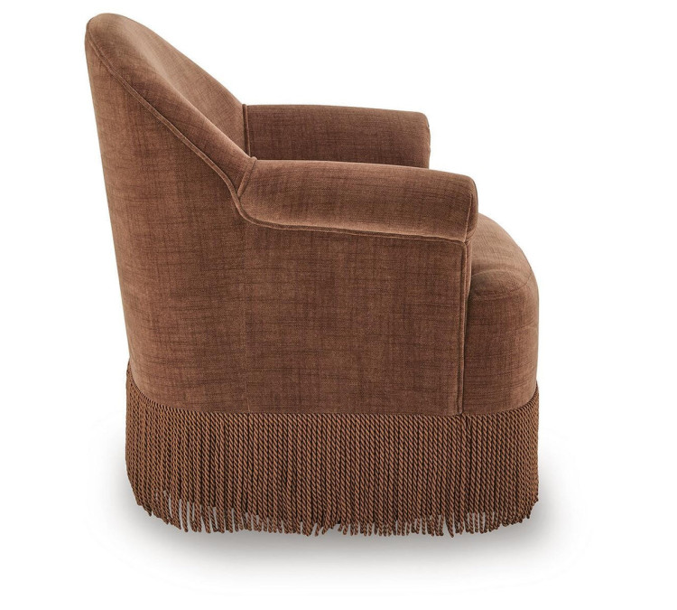 Jeanwell Swivel Accent Chair - Clay