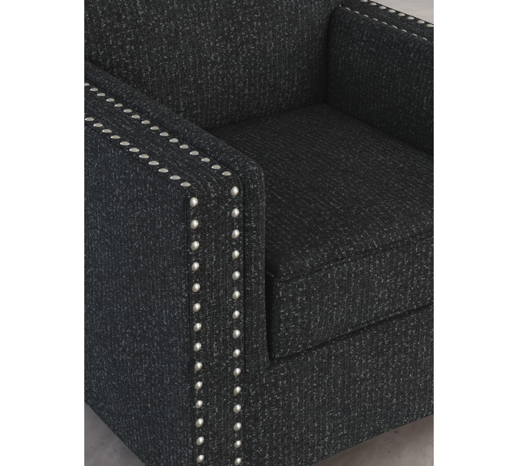 Jasmine Peaks Chair - Coal
