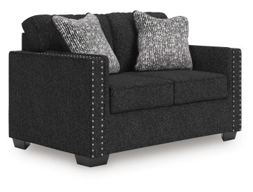 Jasmine Peaks Loveseat - Coal