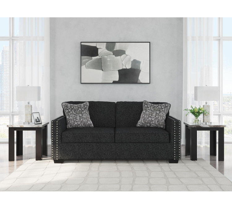 Jasmine Peaks Sofa - Coal
