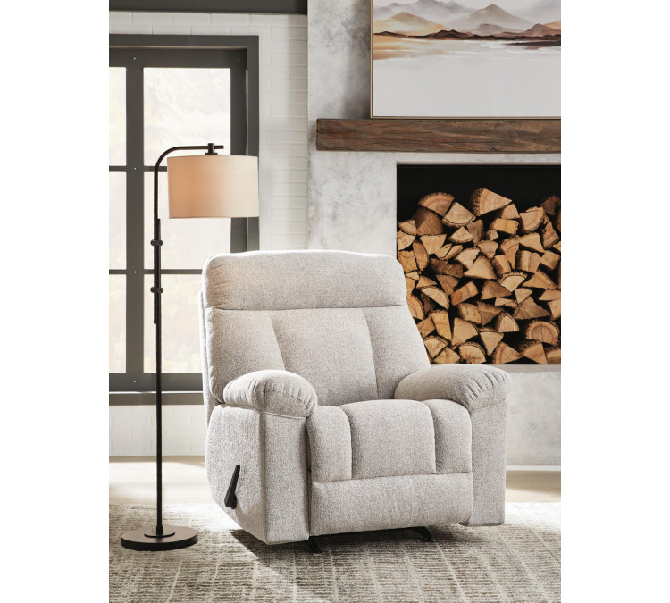 McArlie Recliner - Cobble Stone