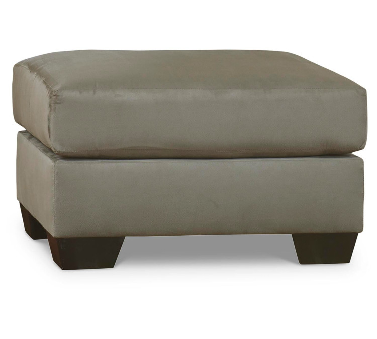 Darcy Chair and Ottoman - Cobblestone