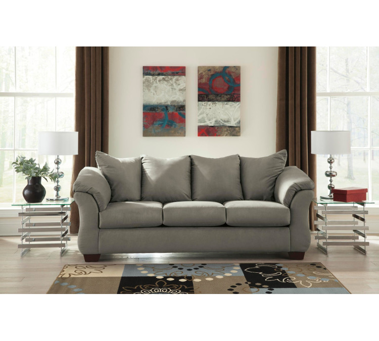 Darcy Sofa, Loveseat and Recliner - Cobblestone