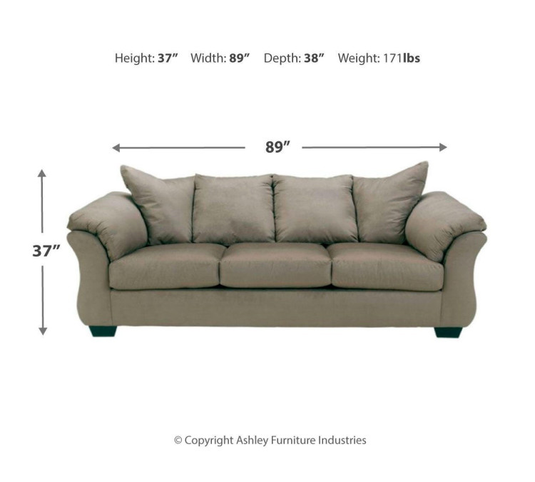 Darcy Sofa, Loveseat and Recliner - Cobblestone
