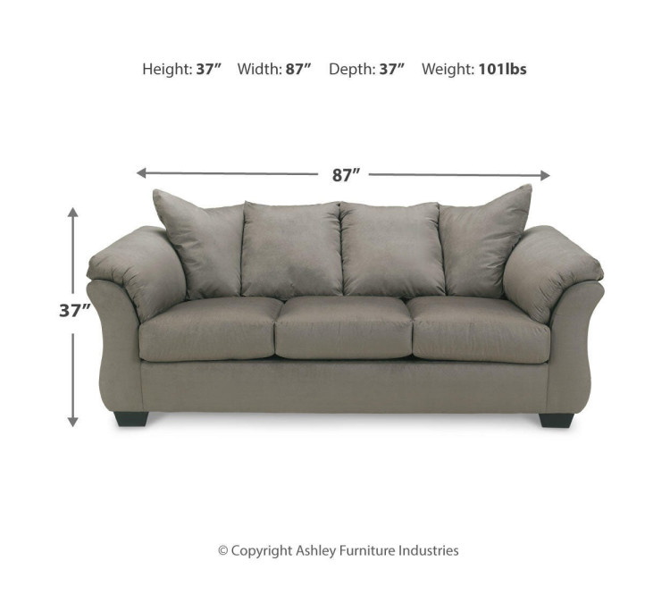 Darcy Sofa, Loveseat and Recliner - Cobblestone