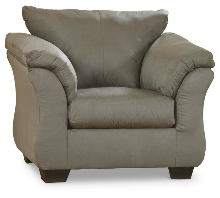 Darcy Sofa, Loveseat, Chair and Ottoman - Cobblestone