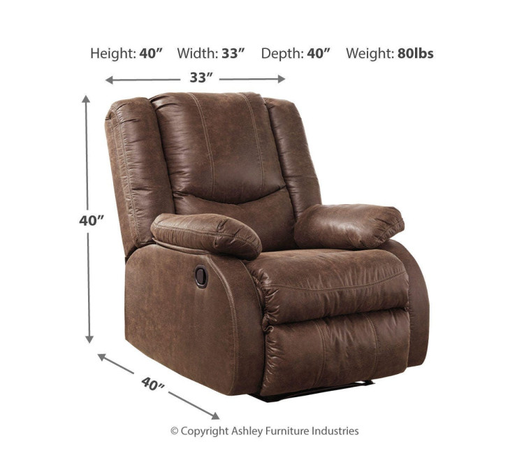 Bladewood Recliner - Coffee