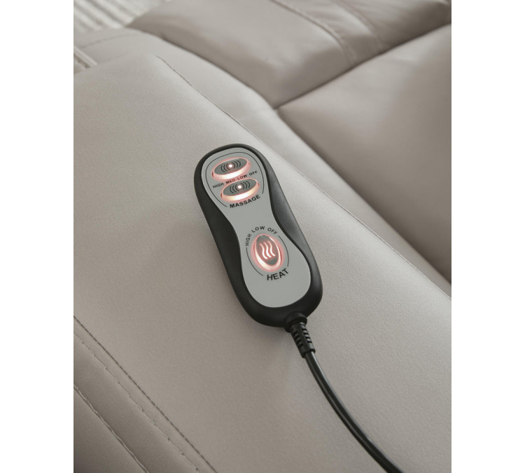 Next Move Glider Reclining Loveseat with Console - Coin