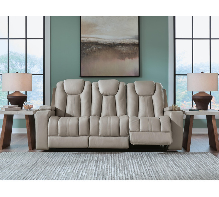 Next Move Reclining Sofa with Drop Down Table - Coin