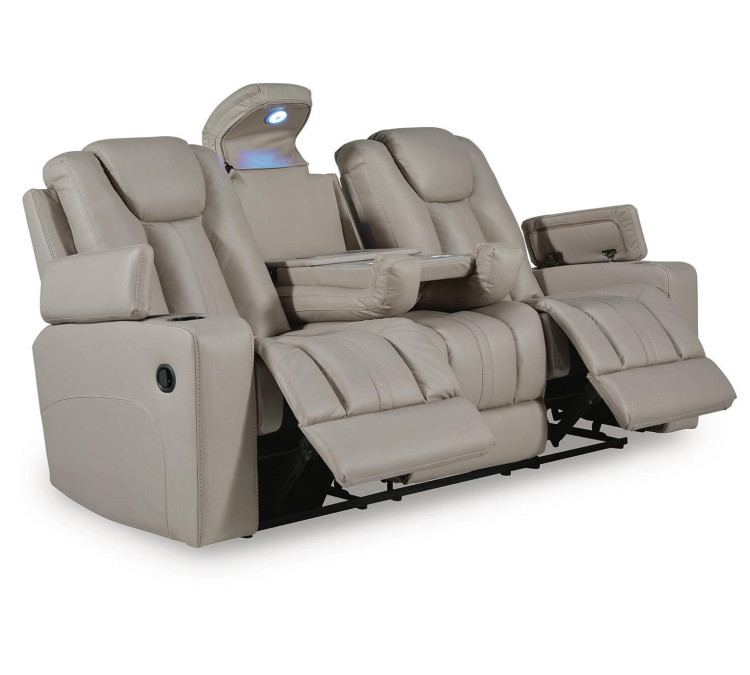 Next Move Reclining Sofa with Drop Down Table - Coin