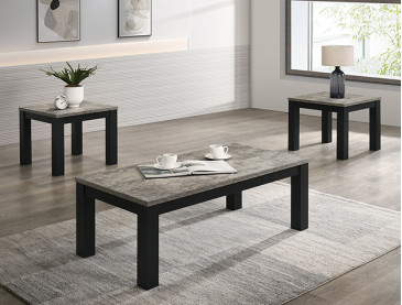 THEO 3-PC COCKTAIL SET - Concrete