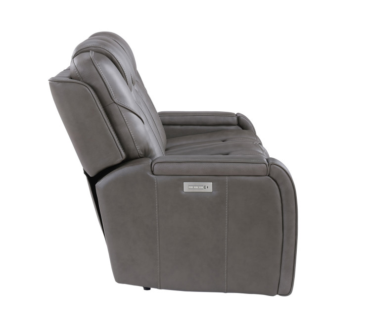 Daniel Triple Power Home Theater Immersive Entertainment Reclining Set, Leather