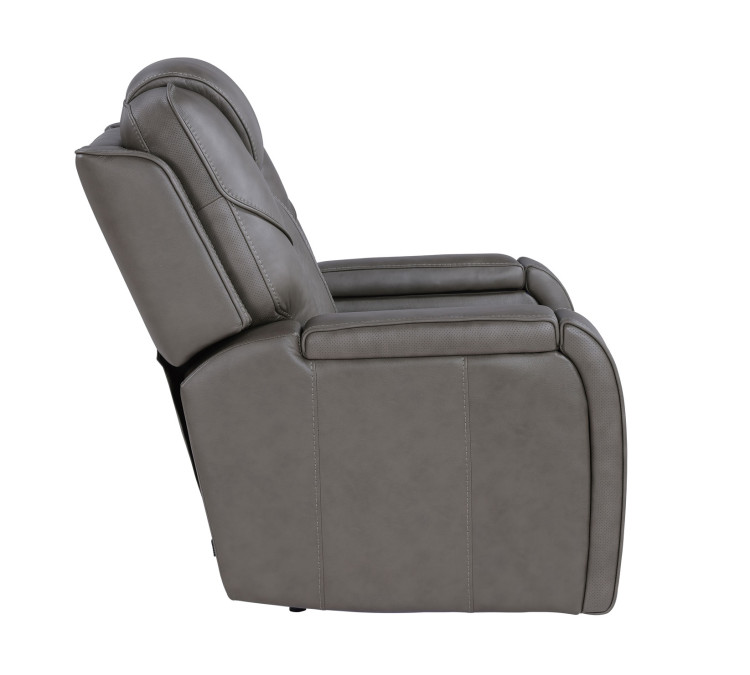 Daniel Triple Power Home Theater Immersive Entertainment Reclining Set, Leather
