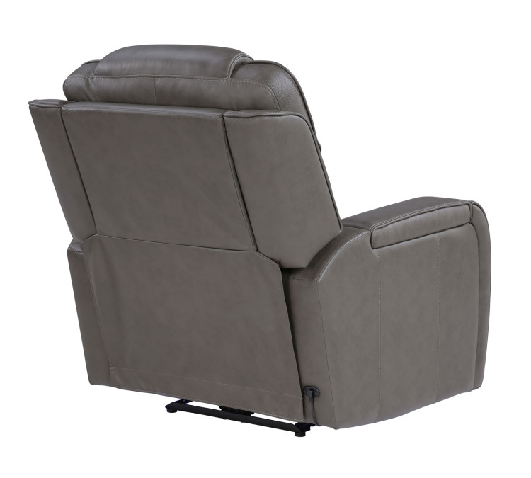Daniel Triple Power Immersive Entertainment Leather Recliner with Built/in Speakers