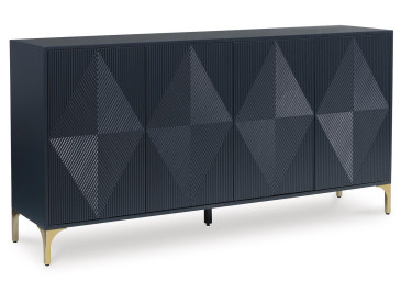 Loirwick Accent Cabinet - Dark Blue