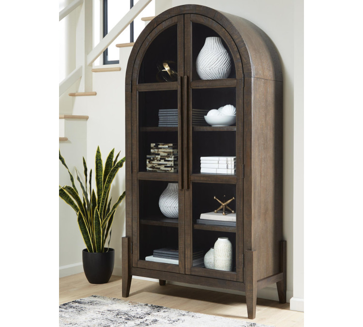 Benhall Accent Cabinet - Dark Brown
