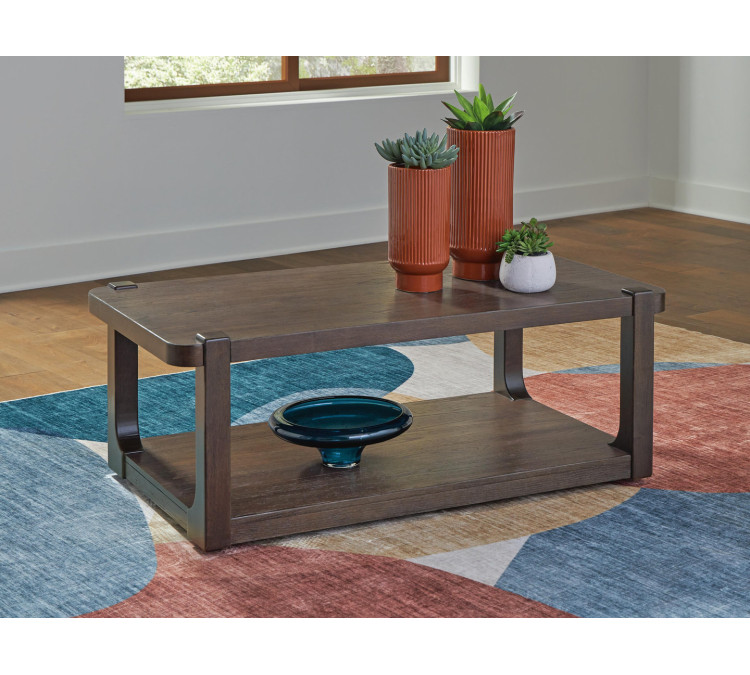 Breckington Coffee Table - Dark Brown