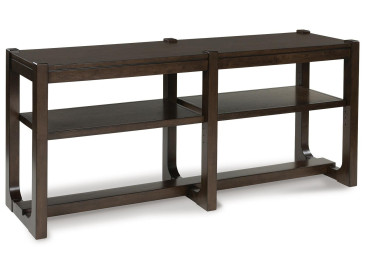 Breckington Sofa Table - Dark Brown