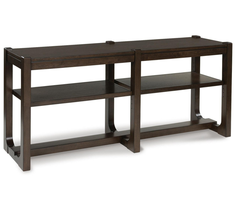 Breckington Sofa Table - Dark Brown