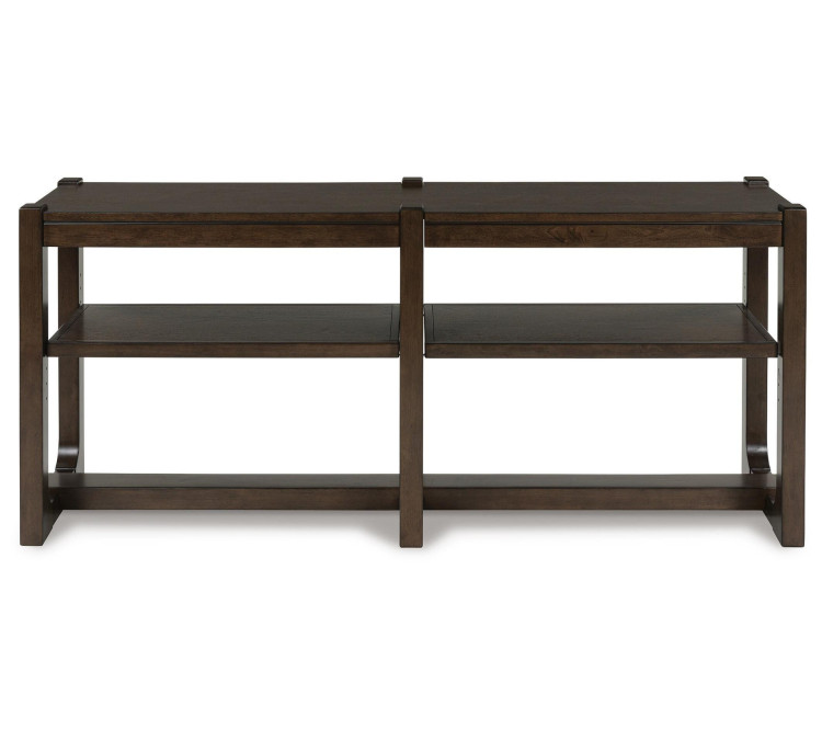 Breckington Sofa Table - Dark Brown