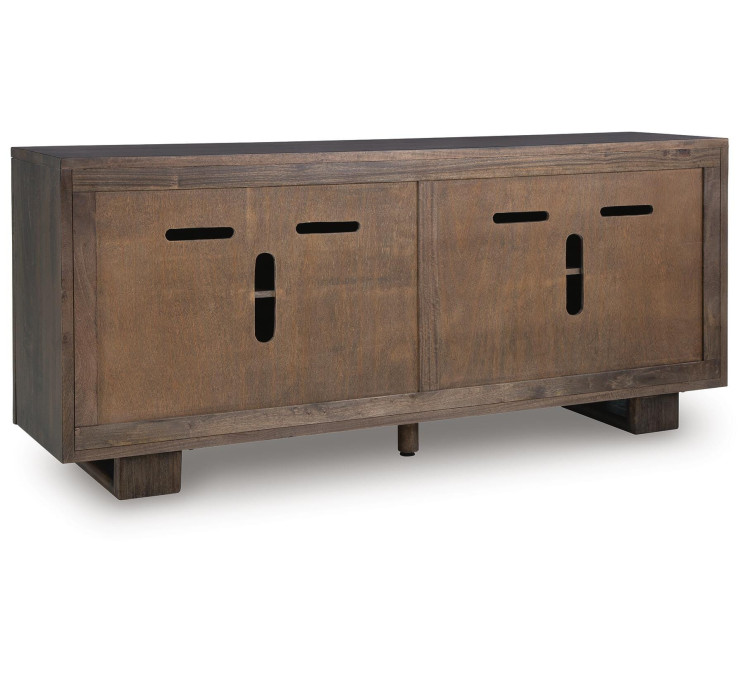 Cato Accent Cabinet - Dark Brown