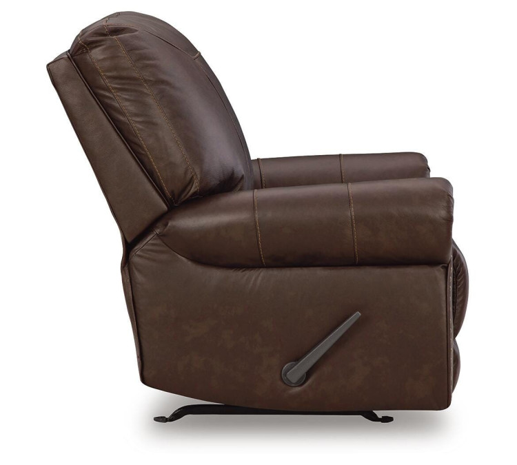 Colleton Sofa, Loveseat and Recliner - Dark Brown