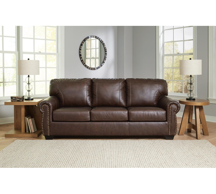Colleton Sofa, Loveseat and Recliner - Dark Brown