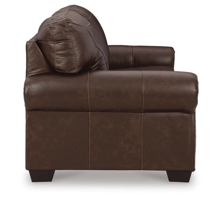 Colleton Sofa, Loveseat and Recliner - Dark Brown