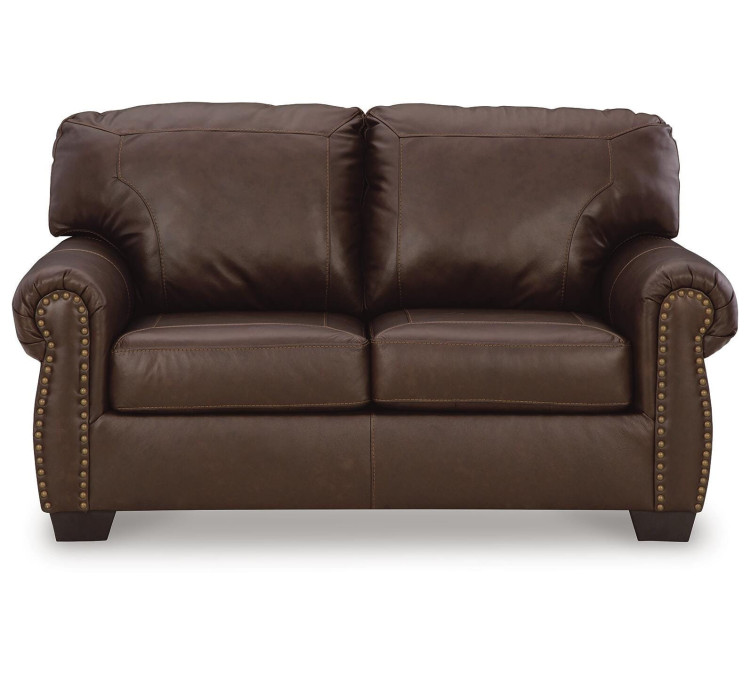 Colleton Sofa, Loveseat and Recliner - Dark Brown